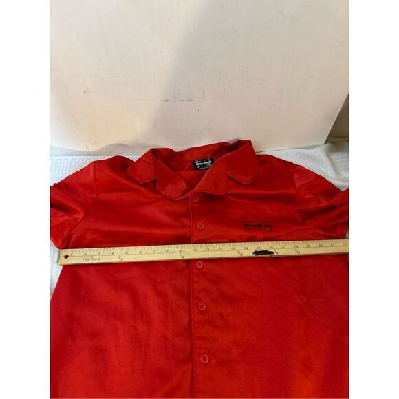 Dog Supply red faux silk pajamas set men’s medium rn#167813 Snoop Lounge - Picture 10 of 16